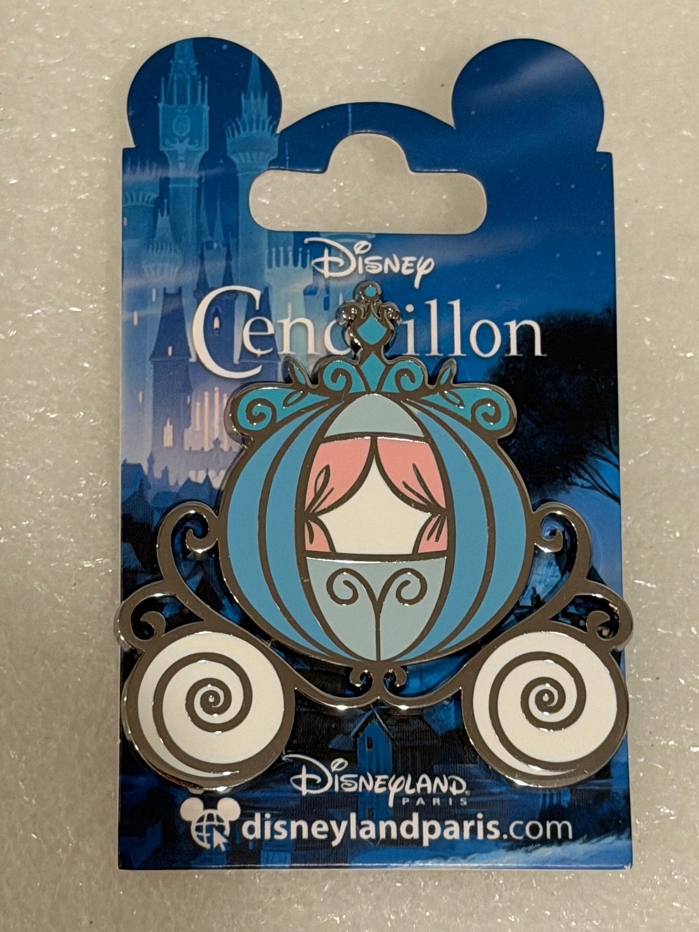 Disneyland Paris Cinderella Cendrillon Carriage Pin NWT DLP